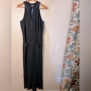 Anthropologie Elevenses Caroline Wide Leg Jumpsuit